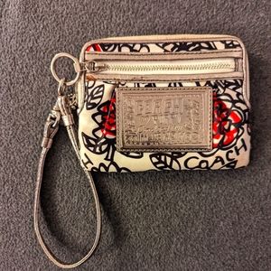 Coach Poppy Wristlet